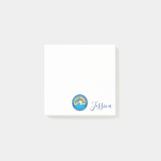 Point Fermin Elementary School Logo Personalised Post-it Notes