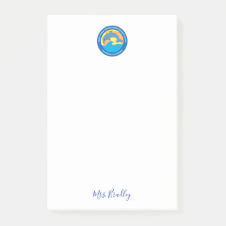 Point Fermin Elementary School Logo Personalised Post-it Notes