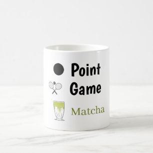 Point Game Matcha Coffee Mug