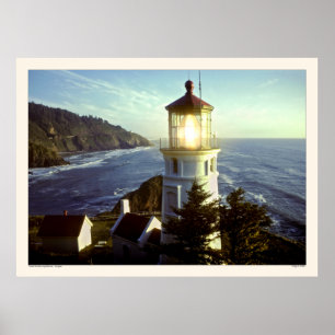 Point Heceta Lighthouse - Oregon Poster