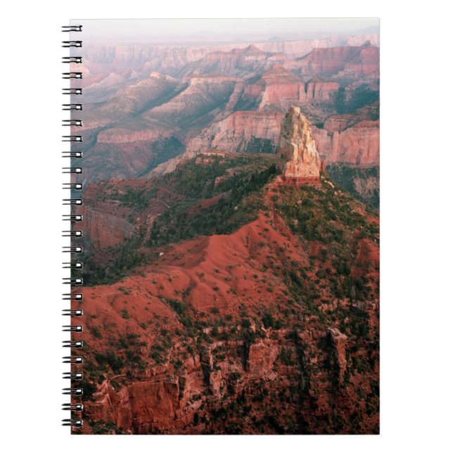 Point Imperial and Mount Hayden at Sunset Notebook (Front)