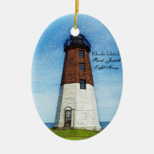 Point Judith lighthouse ornament
