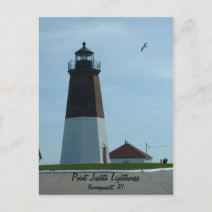 Point Judith Lighthouse Postcard