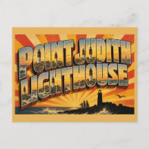 Point Judith Lighthouse RI Granite Tower Ocean Art