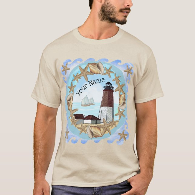 Point Judith Lighthouse t-shirt (Front)