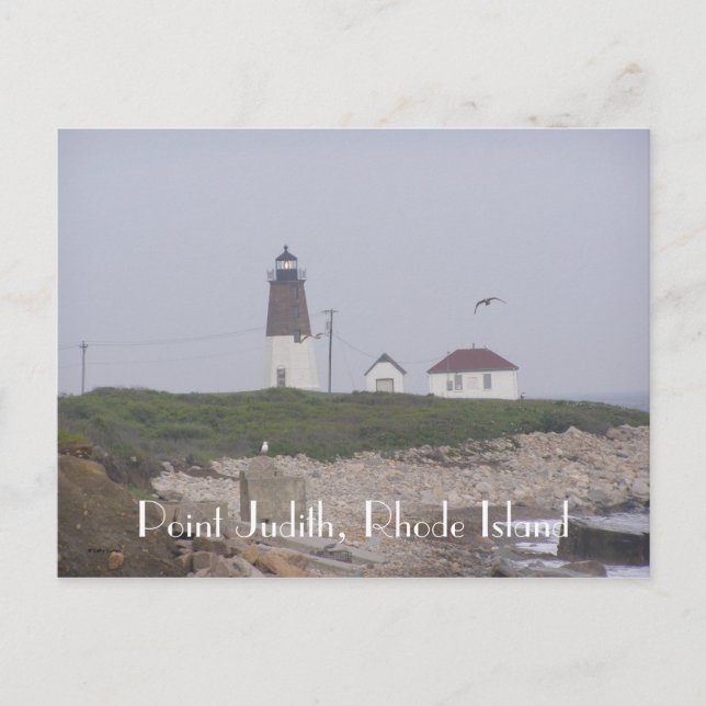 Point Judith, Rhode Island Postcard (Front)