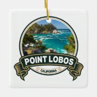 Point Lobos California Travel Badge