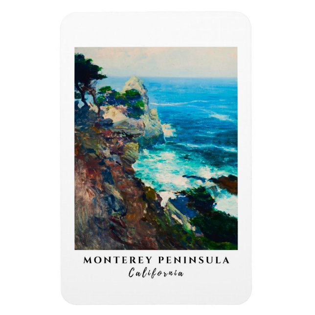 Point Lobos Monterey Peninsula California Seascape Magnet (Vertical)