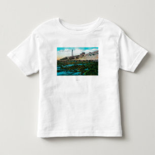 Point Loma and Lighthouse at Low Tide Toddler T-Shirt