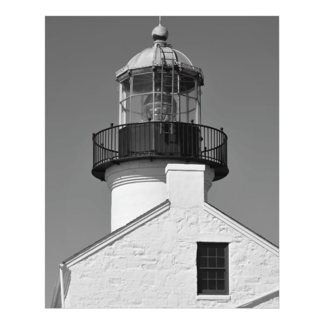Point Loma Lighthouse Custom Photo Print (Front)