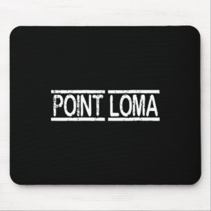 Point Loma San Diego Beaches California Souvenir Mouse Mat