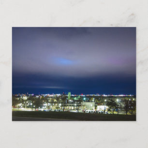 Point Lookout and Branson, MIssouri at Night Postcard