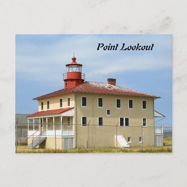 Point Lookout Lighthouse Postcard (Front)