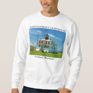 Point Lookout Lighthouse, Scotland Maryland Sweatshirt