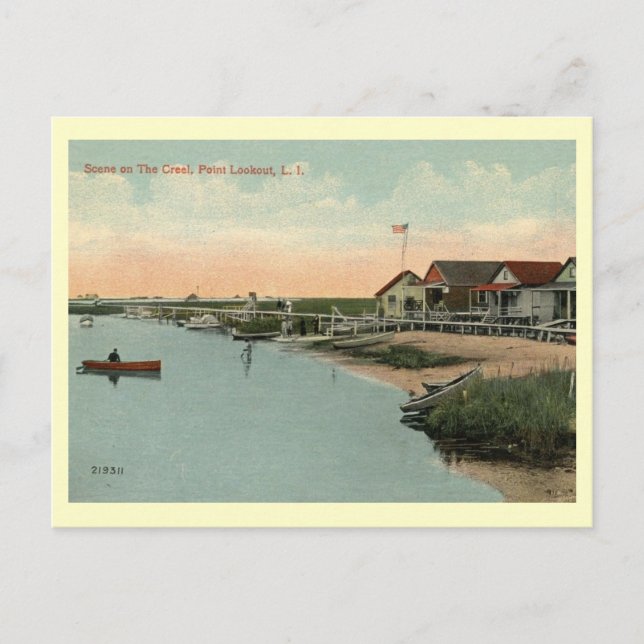 Point Lookout, Long Island, NY Vintage Postcard (Front)