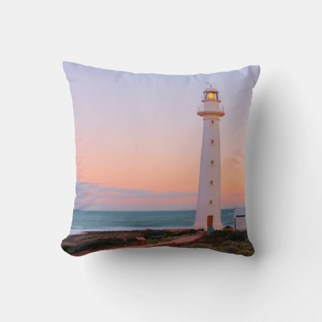 Point Lowly Lighthouse Cushion (Front)