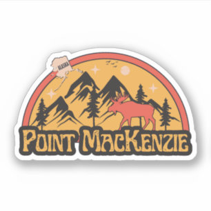 Point MacKenzie, Alaska Sticker