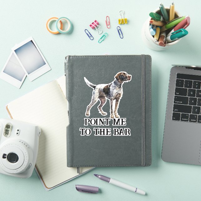 Point me to the Bar German Short Haired Dog (iPad Cover)