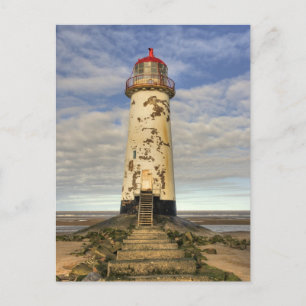 Point of Aye Talacre North Wales Postcard
