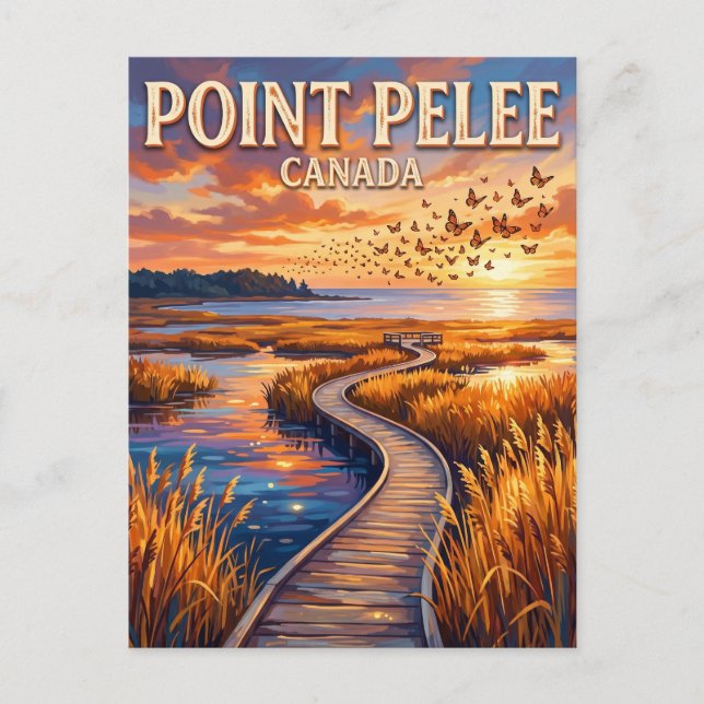 Point Pelee National Park Canada Postcard (Front)