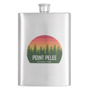 Point Pelee National Park Ontario Canada Hip Flask