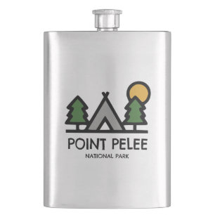 Point Pelee National Park Ontario Canada Hip Flask