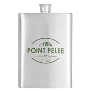 Point Pelee National Park Ontario Canada Hip Flask