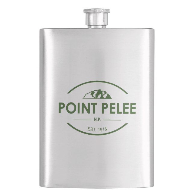 Point Pelee National Park Ontario Canada Hip Flask (Front)