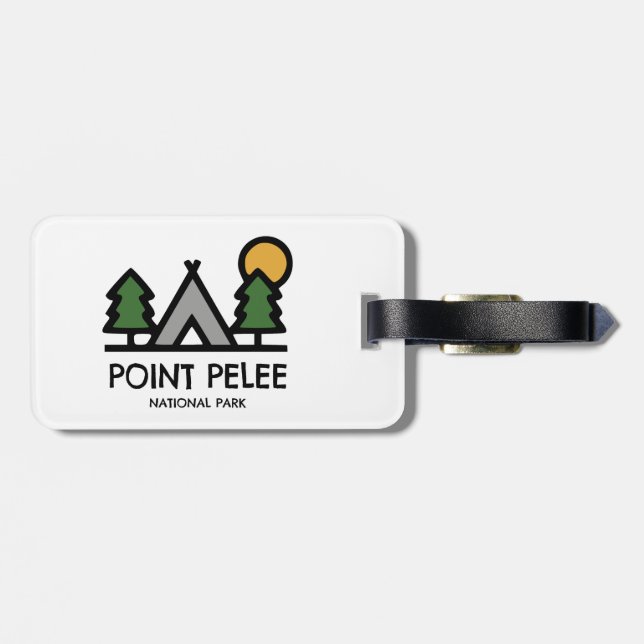 Point Pelee National Park Ontario Canada Luggage Tag (Back Horizontal)
