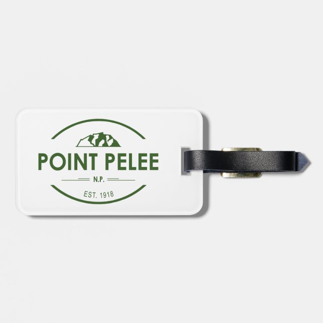 Point Pelee National Park Ontario Canada Luggage Tag (Back Horizontal)