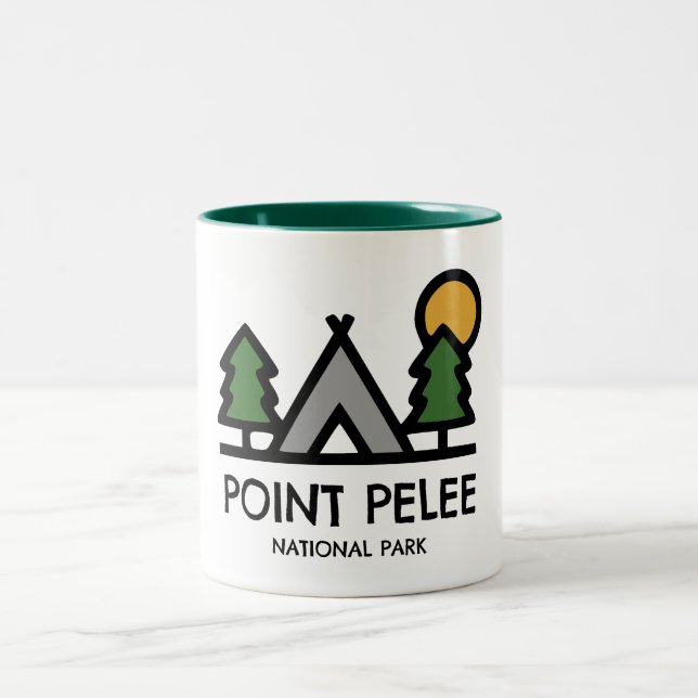 Point Pelee National Park Ontario Canada Two-Tone Coffee Mug (Center)