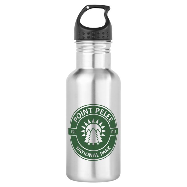 Point Pelee National Park Sun Trees 532 Ml Water Bottle (Front)