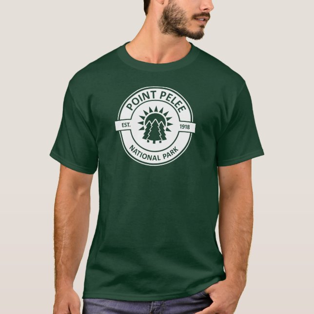 Point Pelee National Park Sun Trees T-Shirt (Front)