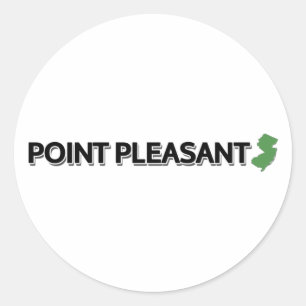Point Pleasant, New Jersey Classic Round Sticker