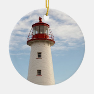 Point Prim Lighthouse Ceramic Tree Decoration