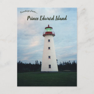 Point Prim Lighthouse PEI Canada Postcard