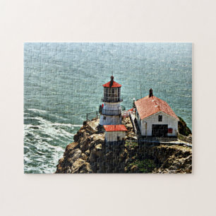 Point Reyes Lighthouse, California Jigsaw Puzzle