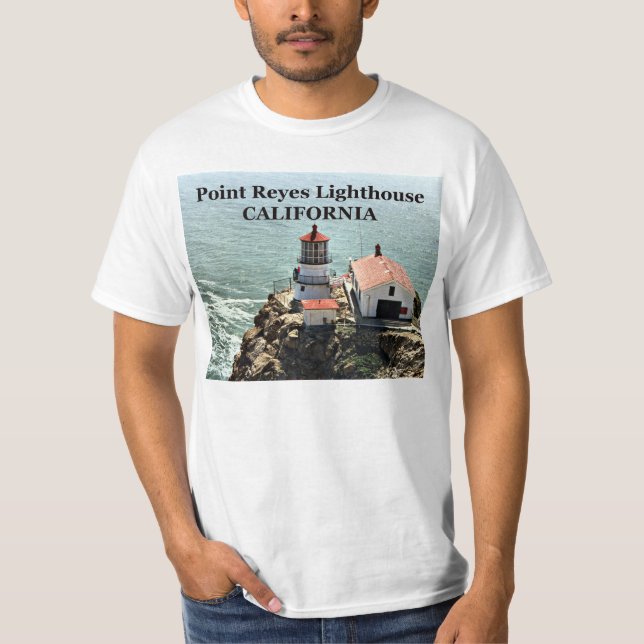 Point Reyes Lighthouse, California T-Shirt (Front)