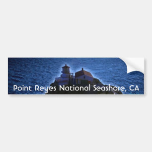 Point Reyes National Seashore CA Bumper Sticker