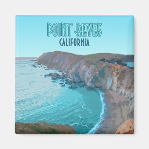 Point Reyes National Seashore California Vintage Magnet