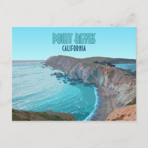 Point Reyes National Seashore California Vintage Postcard