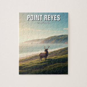 Point Reyes National Seashore Elk Jigsaw Puzzle