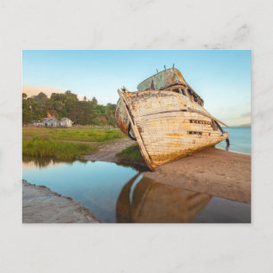 Point Reyes National Seashore Shipwreck  Postcard