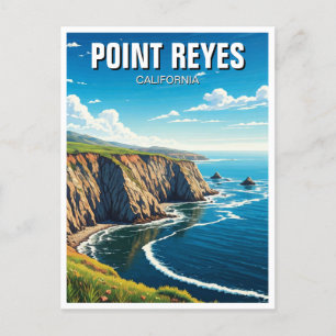 Point Reyes National Seashore Travel Postcard