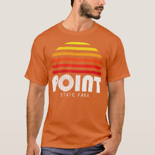 Point State Park Pittsburgh Retro Sunset T-Shirt