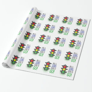 Point To Go Wrapping Paper