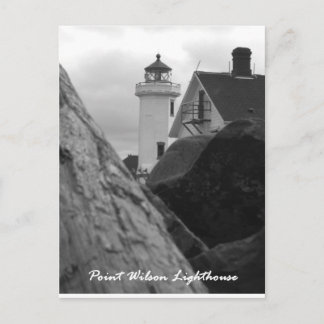 Point Wilson Lighthouse, Port Townsend, Oregon Postcard
