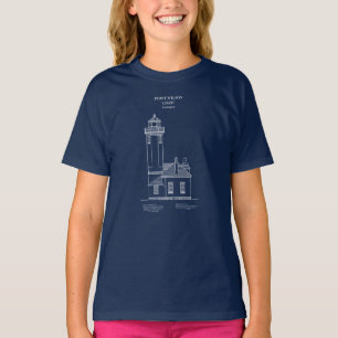 Point Wilson Lighthouse - Washington – AD T-Shirt