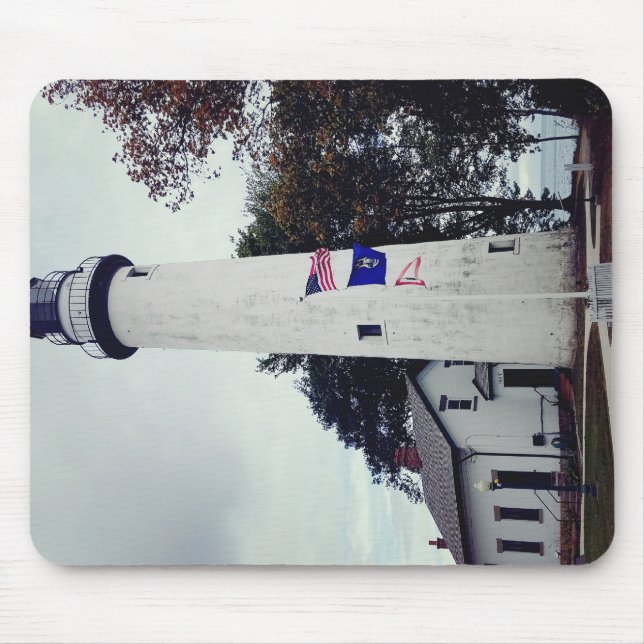 Pointe Aux Barques Lighthouse on a  Mouse Mat (Front)