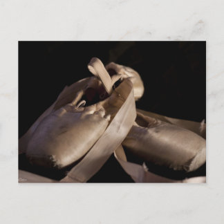 Pointe (Ballet) Shoes Postcard